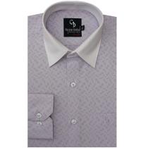 Self Design Purple Shirt : Business