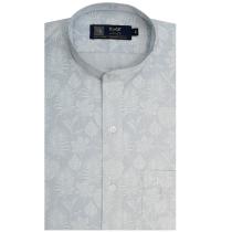 Print Gray Shirt : Party