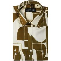 Print Cream Shirt : Ditto
