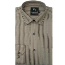 Stripes Brown Shirt : Business