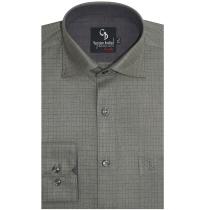 Checks Green Shirt : Business