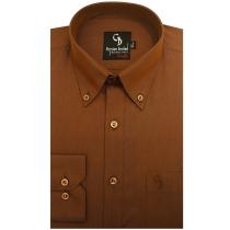Plain Brown Shirt : Business