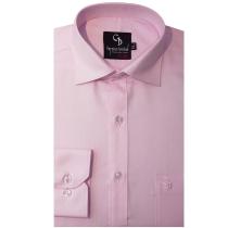 Self Design Pink Shirt : Business