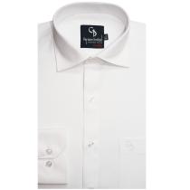 Self Design White Shirt : Business