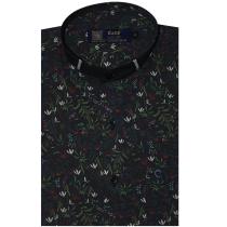 Combination Navy Blue Shirt : Party
