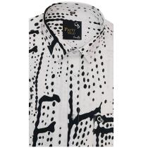 Print White Shirt : Party