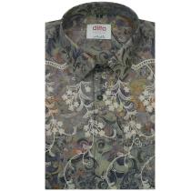 Print Gray Shirt : Ditto