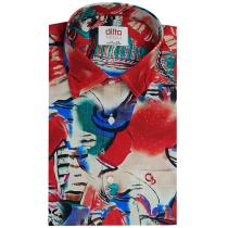 Print Rust Shirt : Ditto