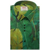 Print Green Shirt : Ditto