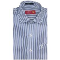Stripes Dark Blue Shirt : Business