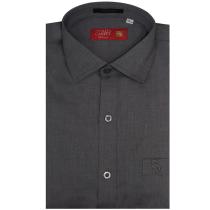 Plain Dark Gray Shirt : Business