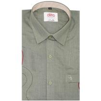 Handpainted Green Shirt : Ditto