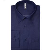 Plain Dark Blue Shirt : Slim