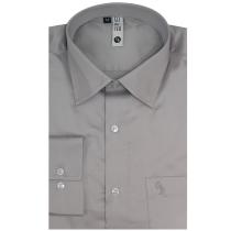 Plain Light Gray Shirt : Slim