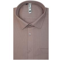 Self Design Mauve Shirt : Slim
