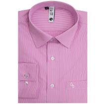 Stripes Pink Shirt : Slim
