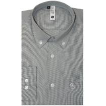 Checks Gray Shirt : Slim