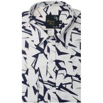 Print White Shirt : Party