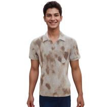 Print Rust Shirt : Regular