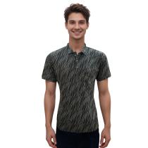 Print Dark Gray Shirt : Regular
