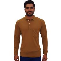 Plain Khakhi Shirt : Regular