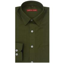 Plain Green Shirt : Slim