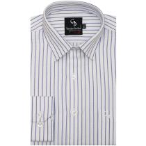 Stripes Dark Blue Shirt : Business