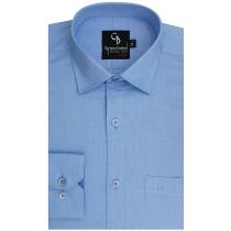 Plain Dark Blue Shirt : Business