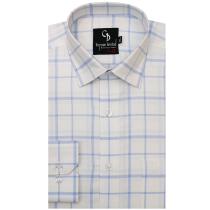 Checks White Shirt : Business