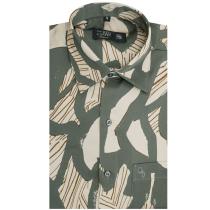 Print Green Shirt : Ditto