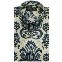 Print Blue Shirt : Ditto
