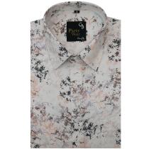 Print Cream Shirt : Party
