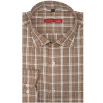 Stripes Brown Shirt : Slim