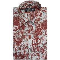 Print Brown Shirt : Ditto