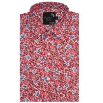 Print Red Shirt : Party