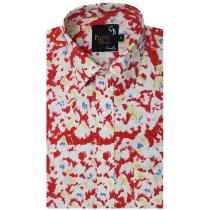 Print Red Shirt : Party