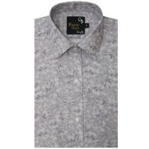 Print Gray Shirt : Party
