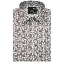 Print Green Shirt : Party