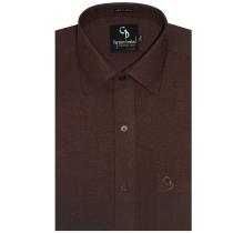 Plain Brown Shirt : Business