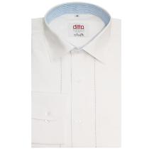 Embroidered White Shirt : Ditto