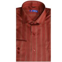 Stripes Maroon Shirt : Slim