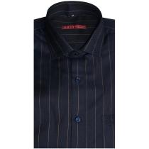 Stripes Dark Blue Shirt : Slim