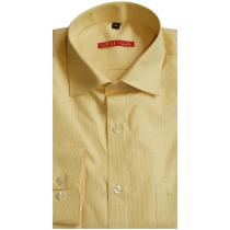 Self Design Lemon Shirt : Slim