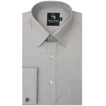 Plain Dark Gray Shirt : Business