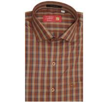 Checks Brown Shirt : Business