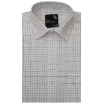 Checks White Shirt : Business