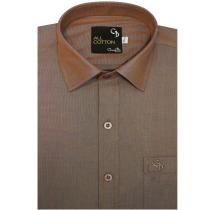 Plain Brown Shirt : Business