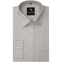 Stripes Gray Shirt : Business