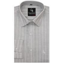 Stripes Gray Shirt : Business