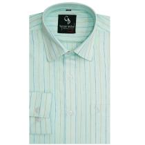 Stripes Green Shirt : Business